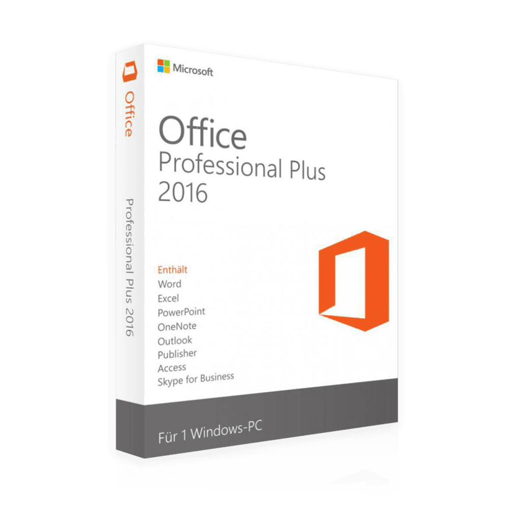 Microsoft Office 2016 Professional | Volledige versie
