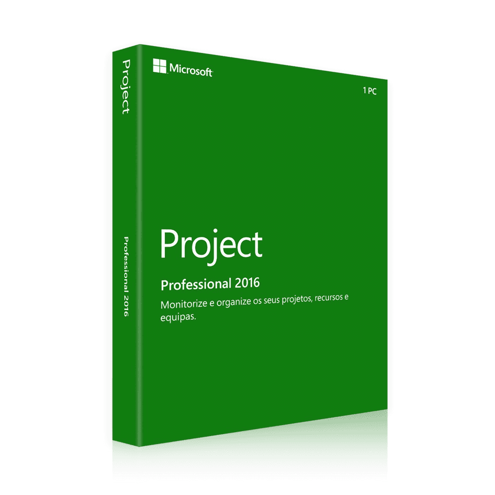 Microsoft Project 2016 Professional | 32 en 64 bit | 1 pc