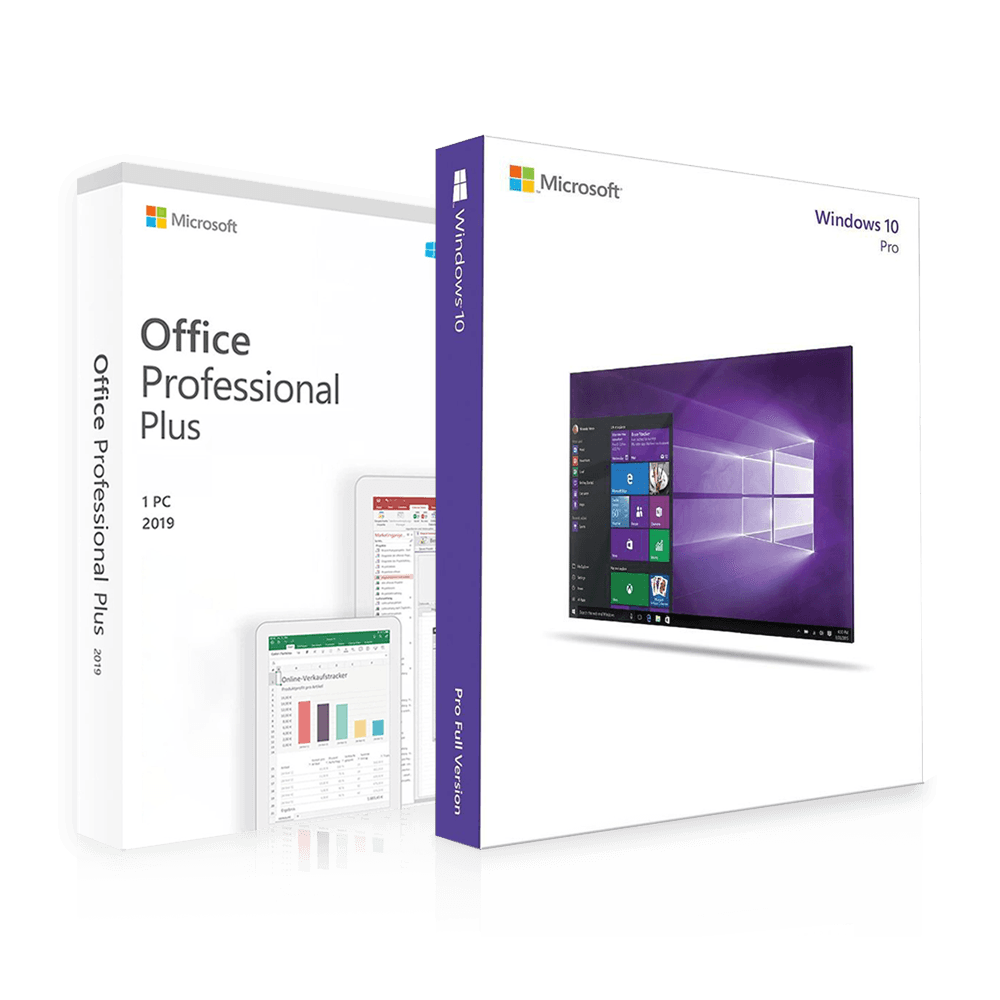 Microsoft Office 2019 Professional + Windows 10 Professional | Pakket