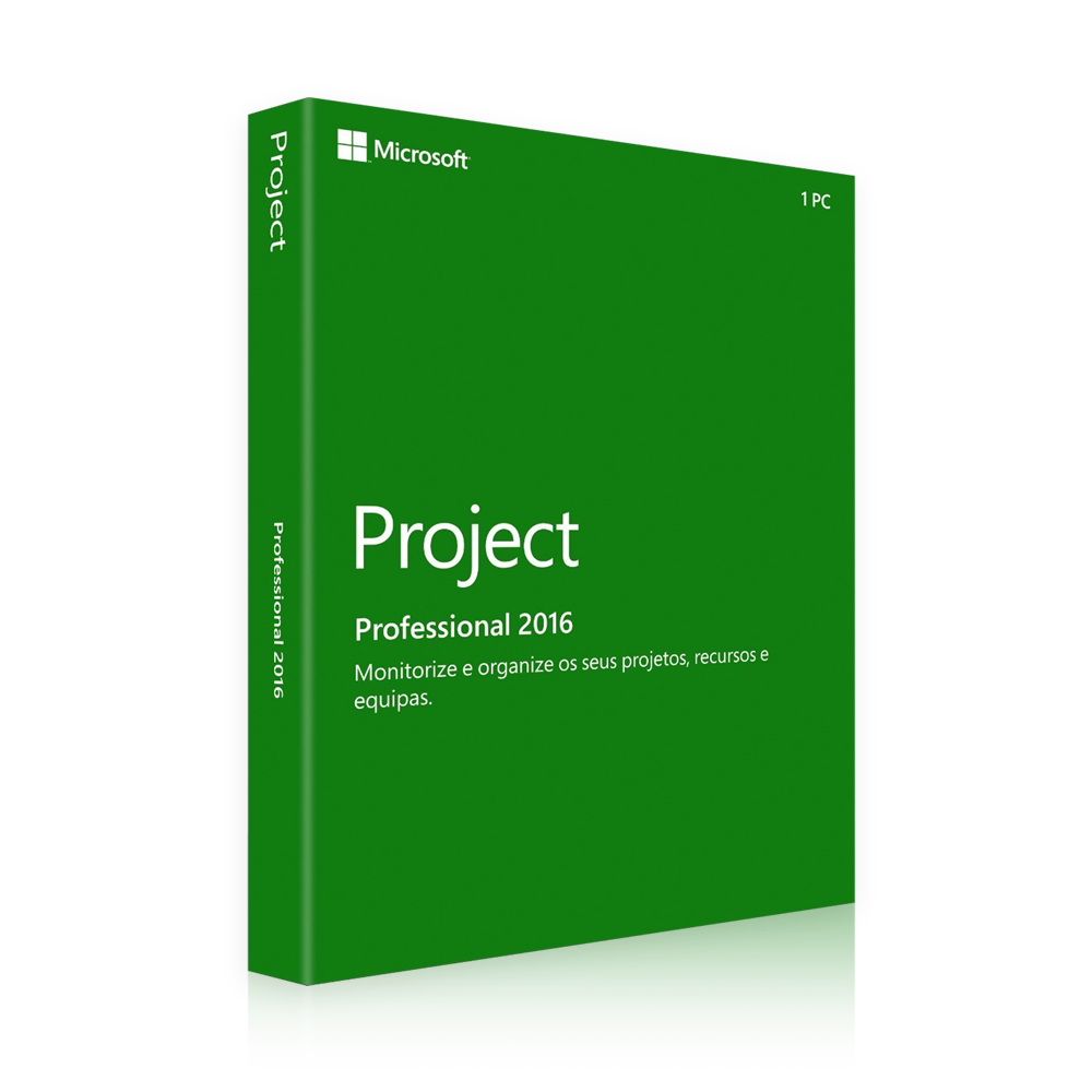 Microsoft Project 2016 Professional | 32 en 64 bit | 1 pc