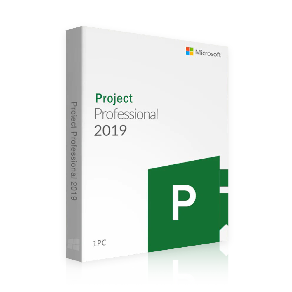 Microsoft Project 2019 Professional | 32 en 64 bit | 1 pc