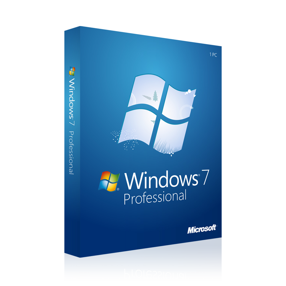 Microsoft Windows 7 Professional | 32 en 64 bit | 1 pc